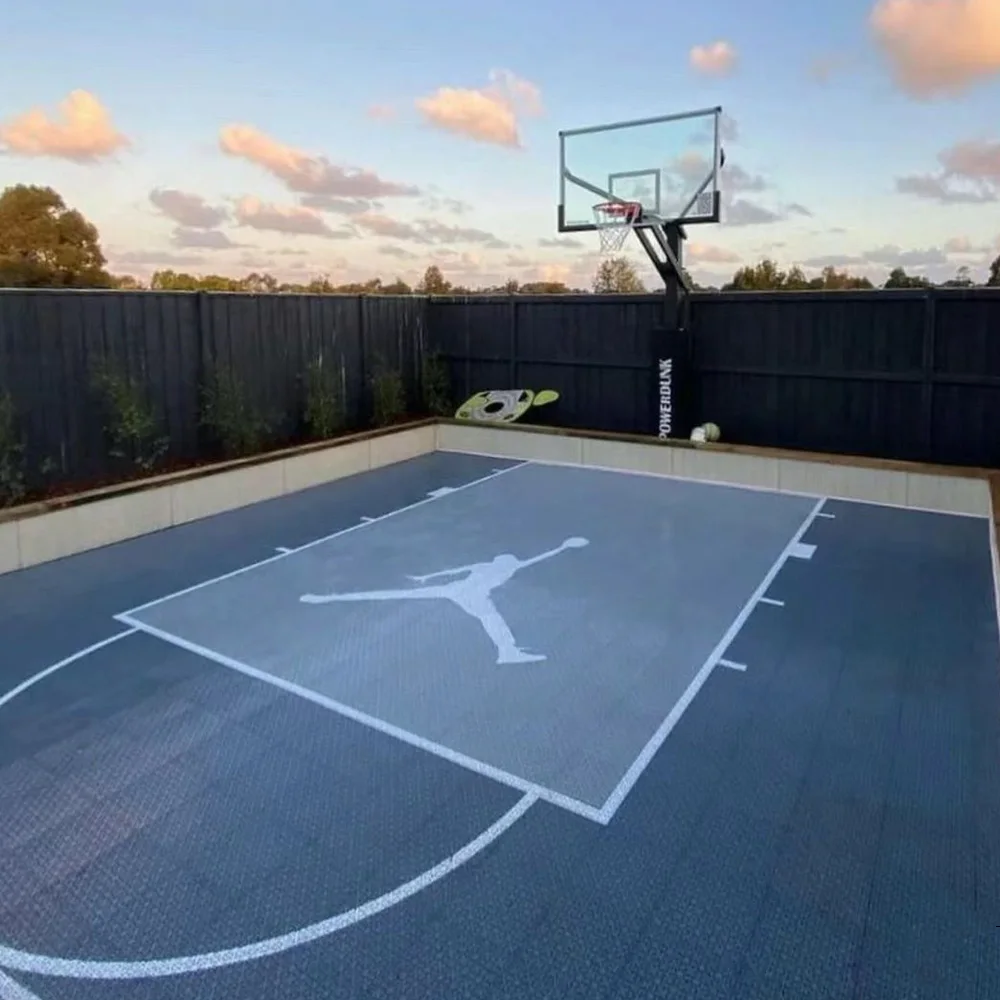 Residential Basketball Court Customization in Dallas, TX - Professional basketball court services