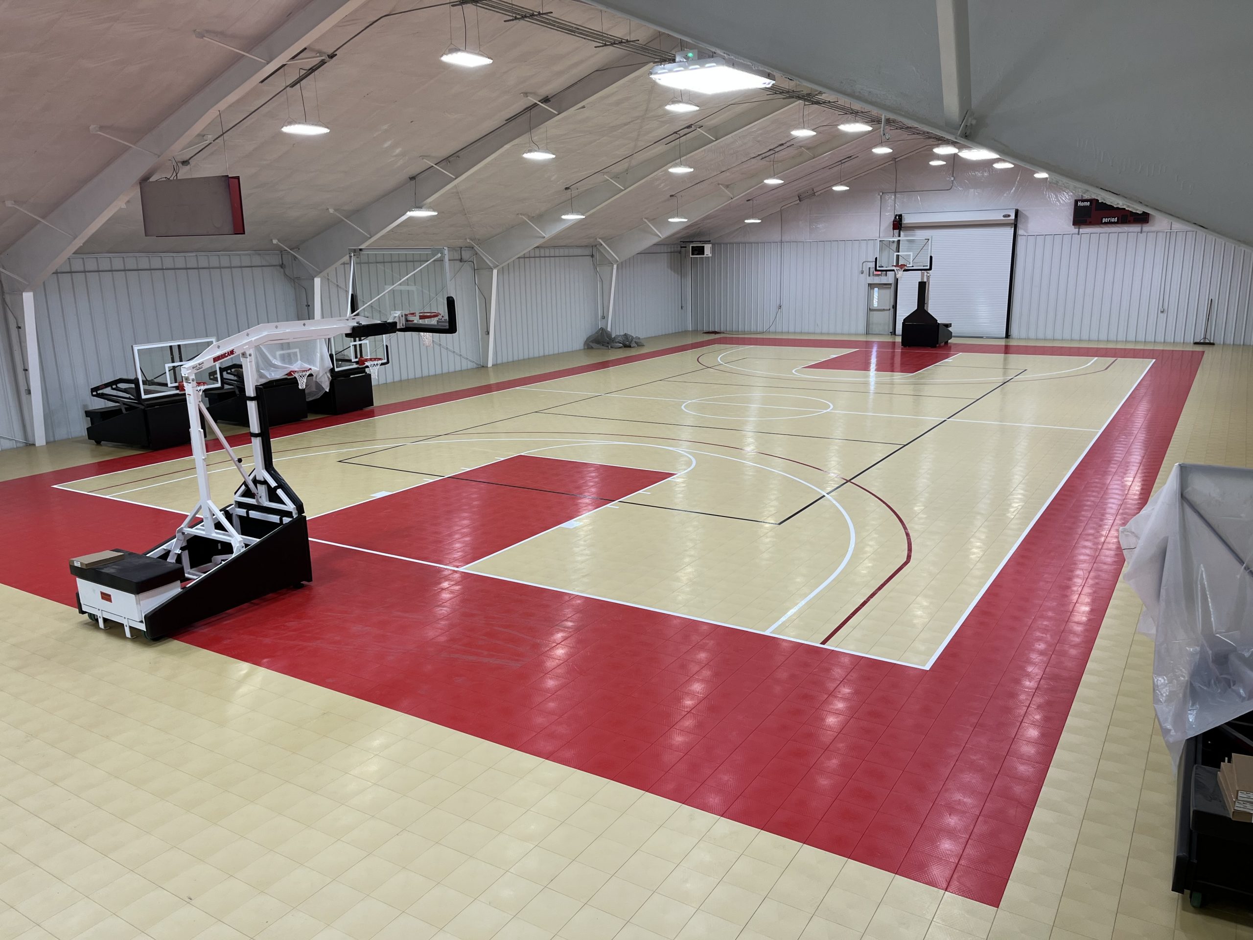 Indoor Basketball Court Installation in Dallas, TX - Professional basketball court services
